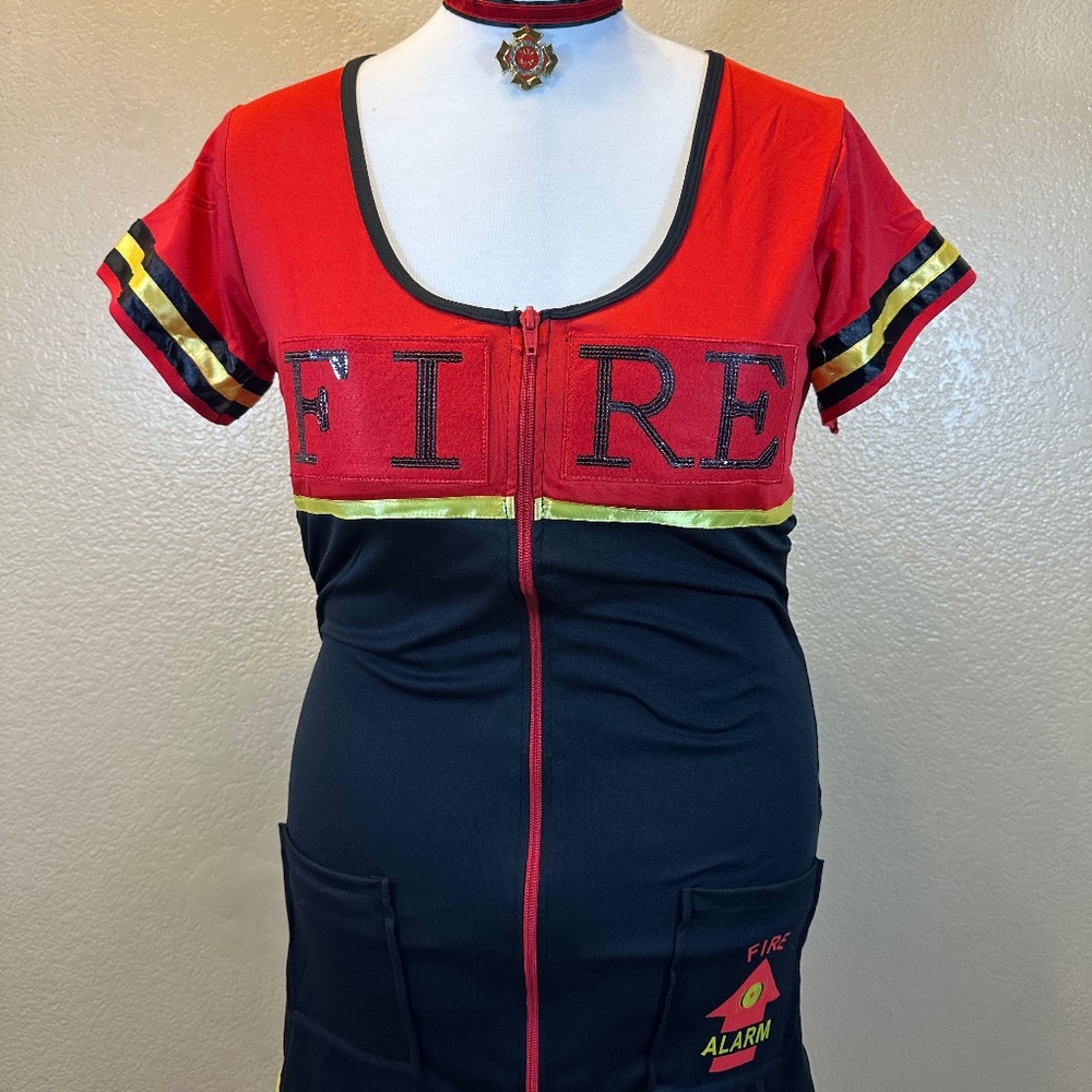 Dreamgirl ‘Burn Baby Burn’ Firefighter Costume Size XL